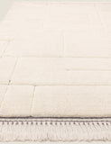 Asiatic Fes rug shaggy pile geometric pattern, imported from the UK