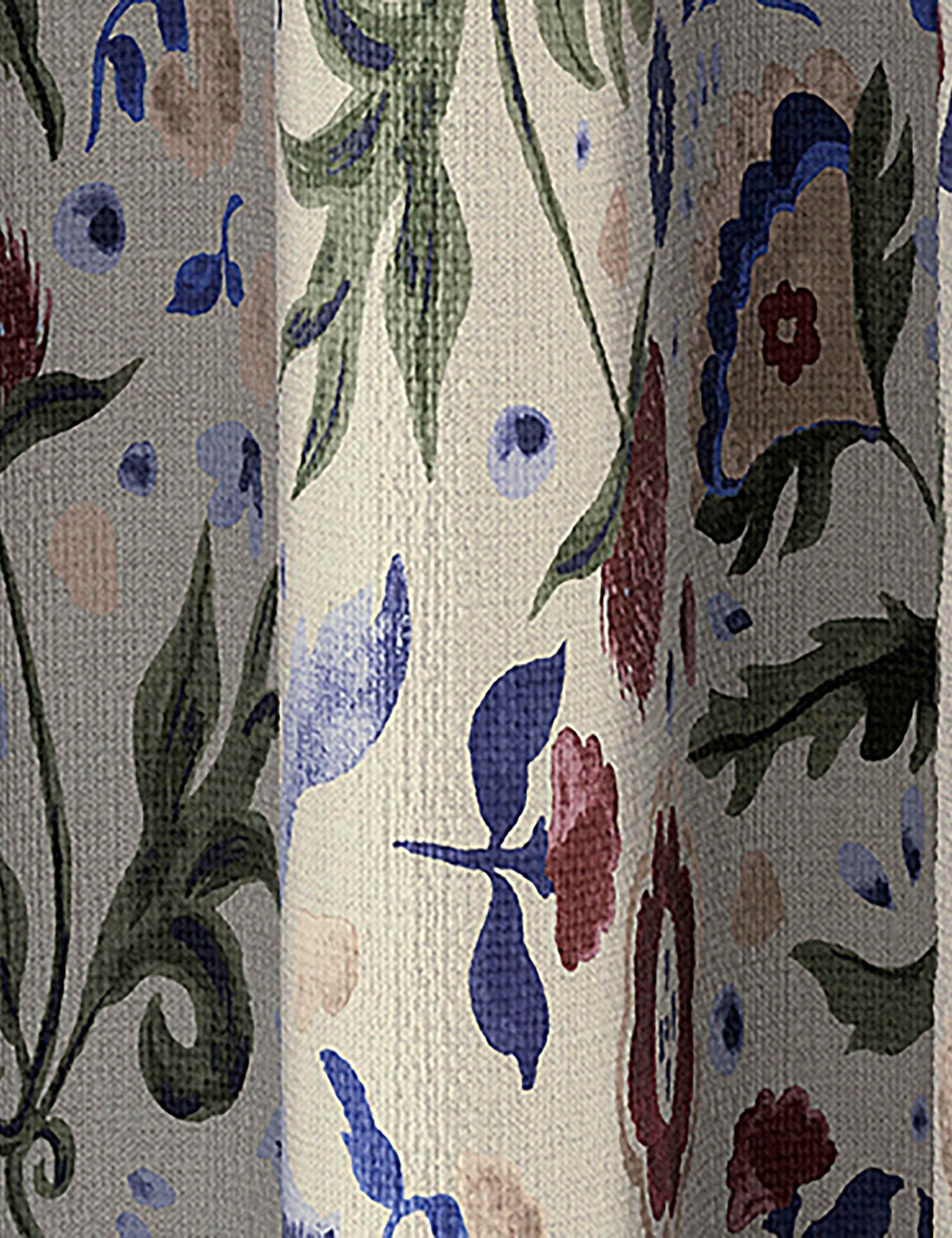 Joules Festival Flowers eyelet blackout curtains, British brand