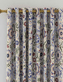 Joules Festival Flowers eyelet blackout curtains, British brand