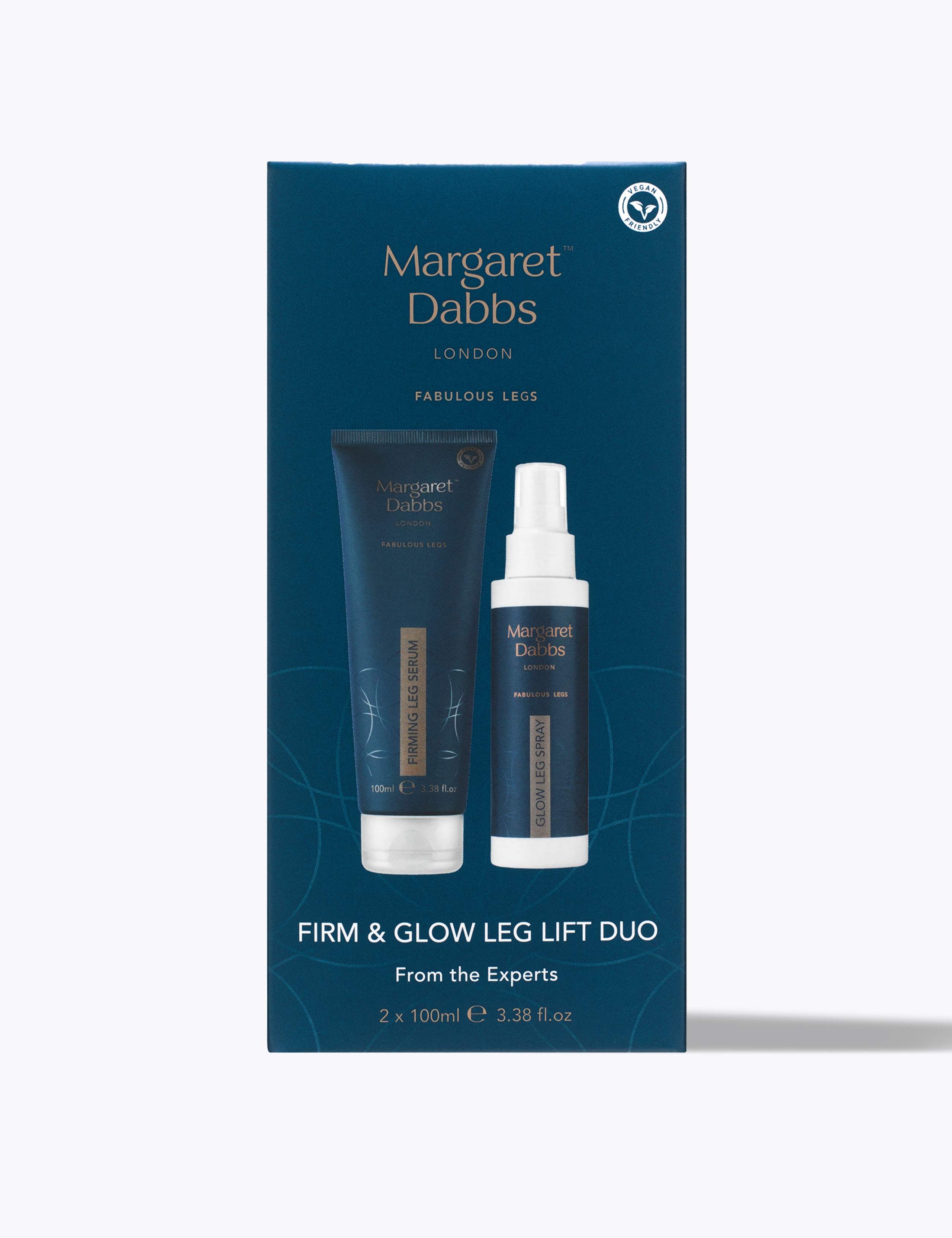 Margaret Dabbs London Firm & Glow Legs Duo 2x100ml, UK version