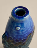 Fish ceramic dinner candle holder 17.4cm (British brand)