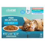 1+ Years Poultry Selection in Jelly Cat Food, 12 Pack