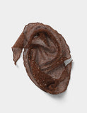 Fishnet neckerchief synthetic fashion accessory - British product