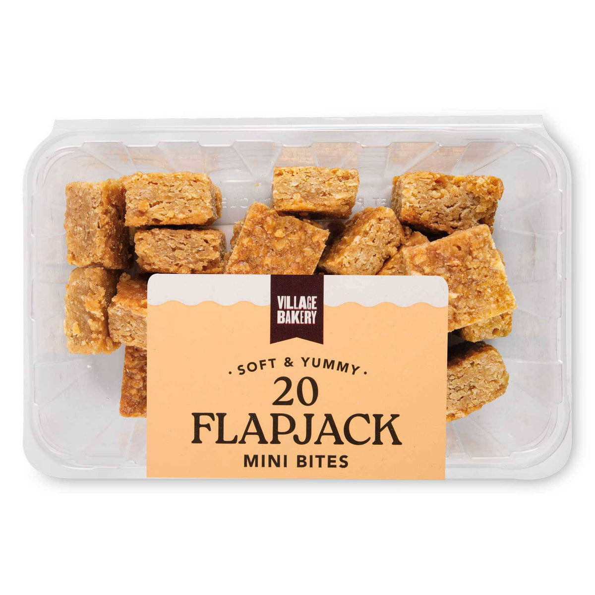 Flapjack mini bites gluten-free 20 pack, UK version