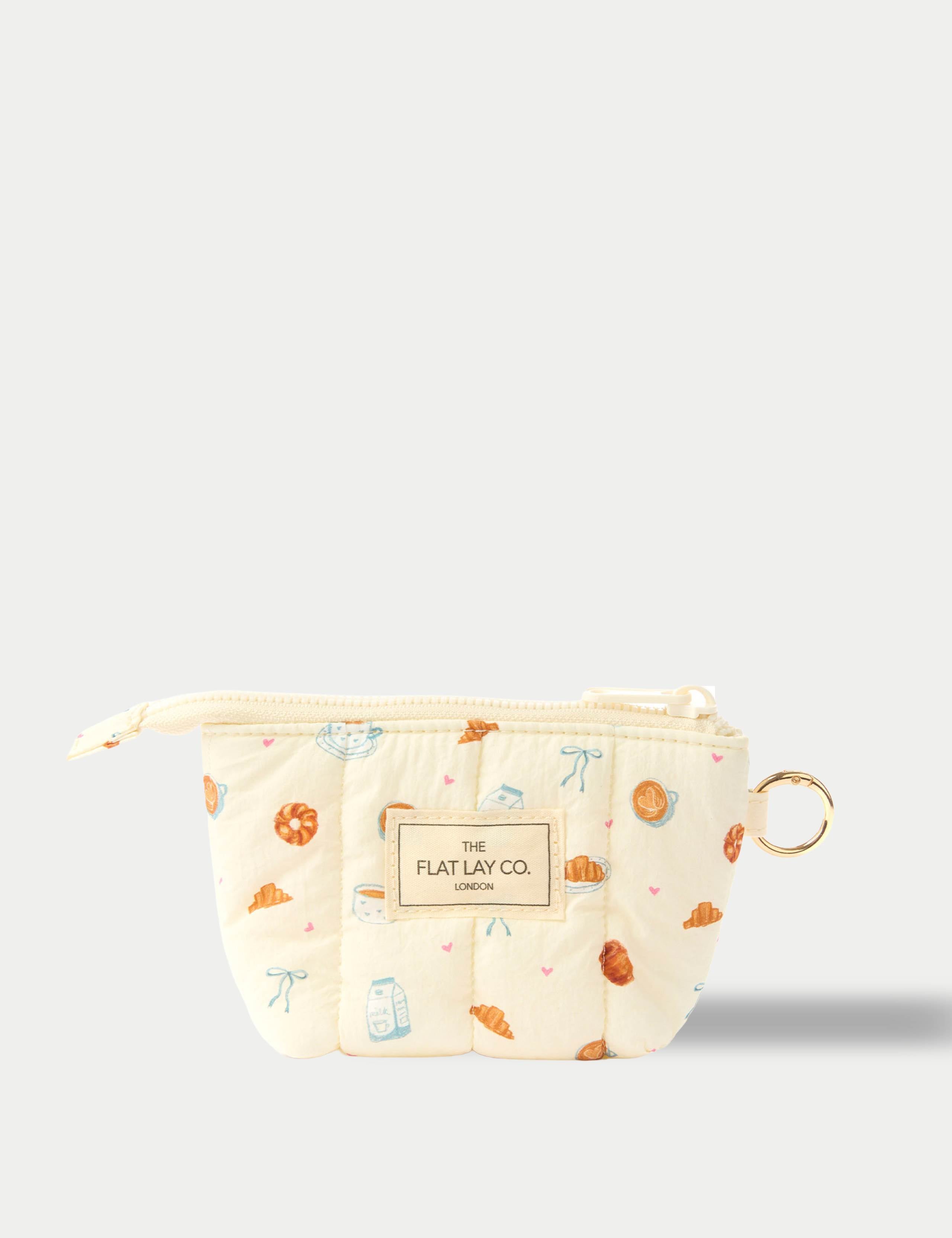 The Flat Lay Co mini keyring pouch (British brand)