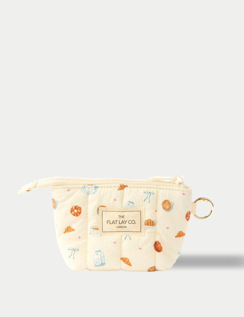 The Flat Lay Co mini keyring pouch (British brand)