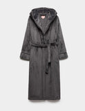 Rosie fleece hooded dressing gown - British product