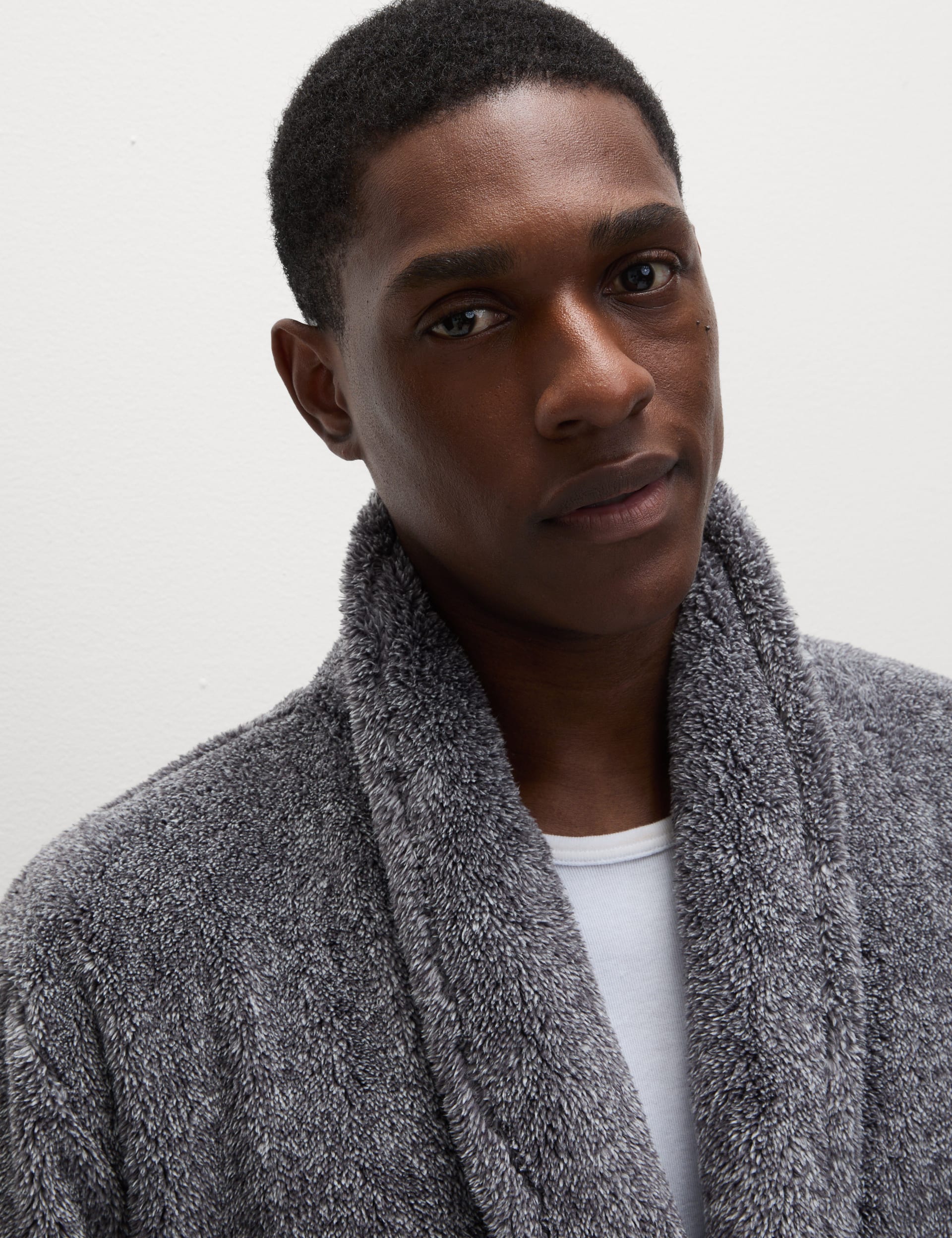 M&S Fleece Dressing Gown - British product