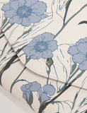 Ted Baker floral clutch bag with wrist strap, imported from the UK