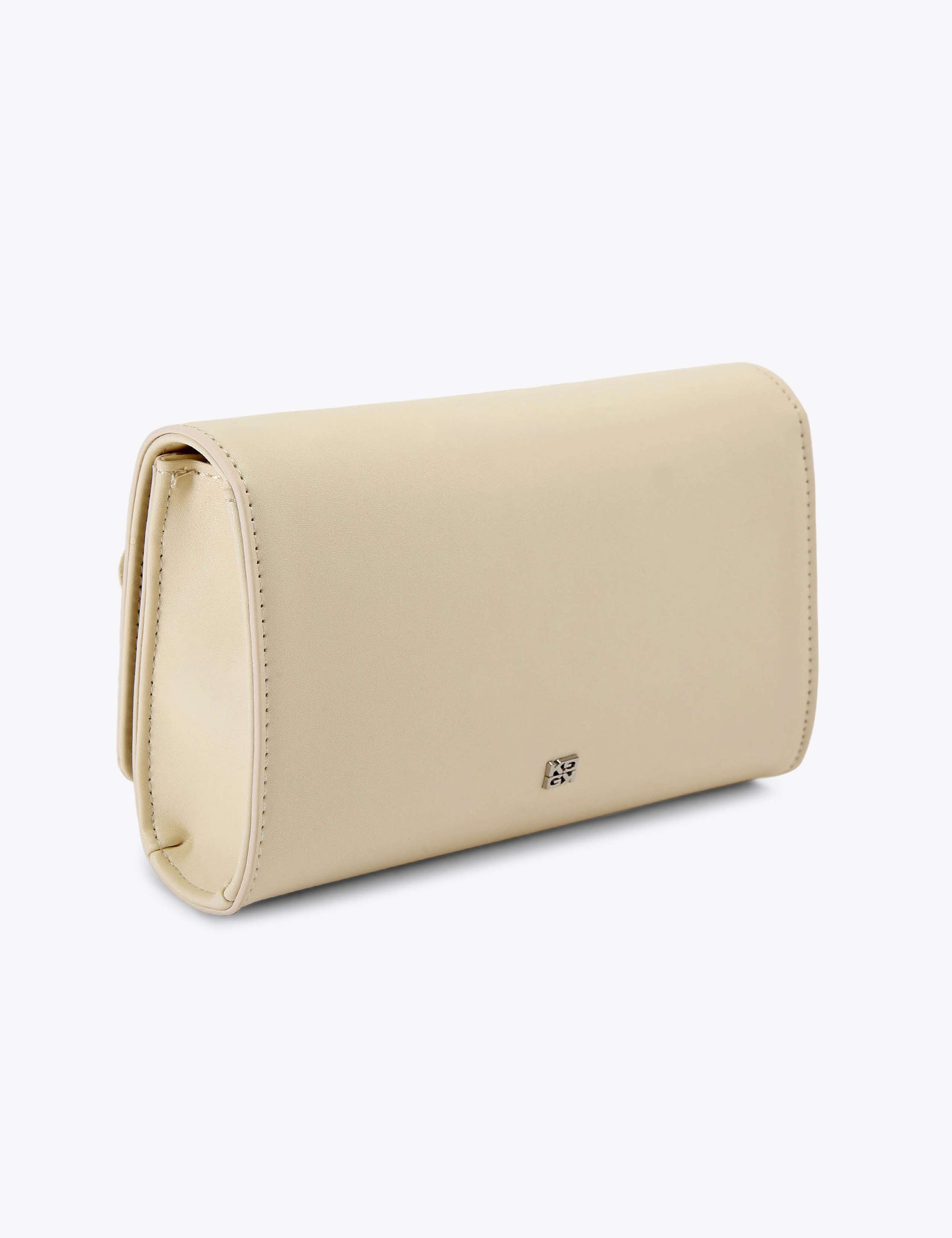 Kurt Geiger floral embellished clutch bag, imported from the UK