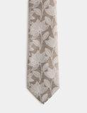 M&S floral fan tie regular width 8cm, UK version