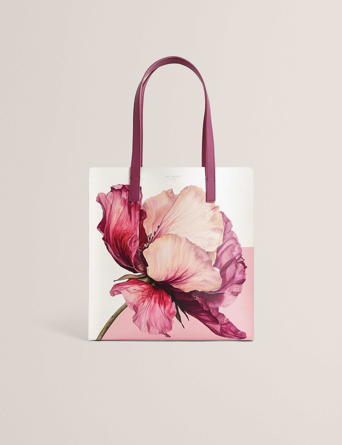 Ted Baker floral graphic print tote bag (British brand)