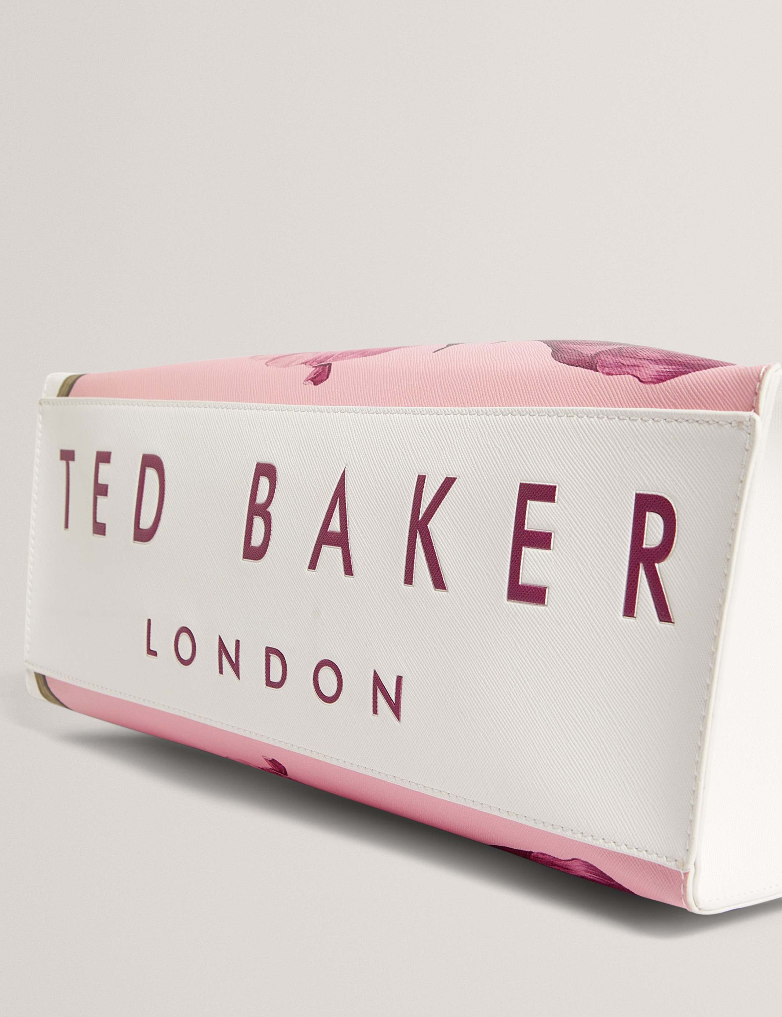 Ted Baker floral graphic print tote bag (British brand)