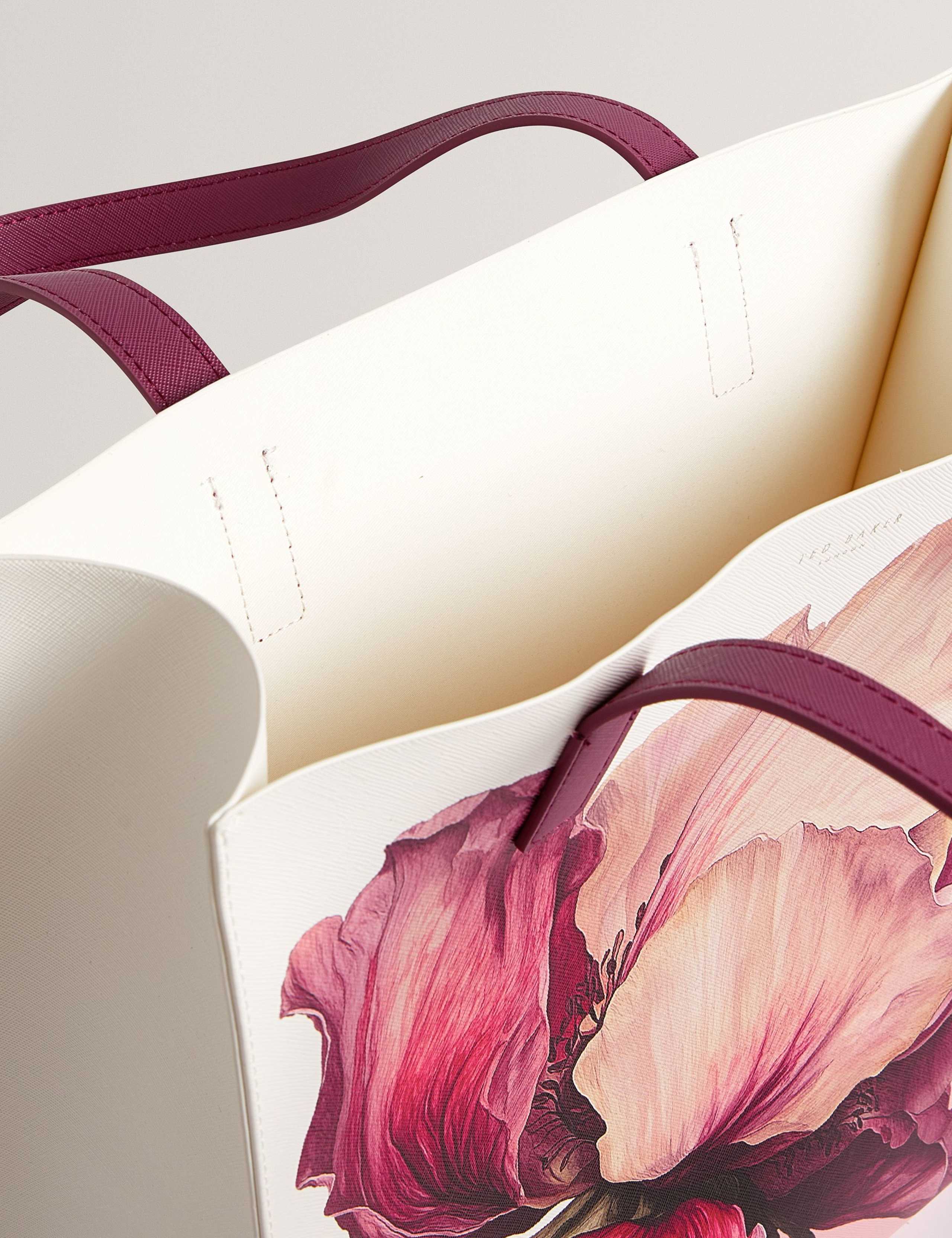 Ted Baker floral graphic print tote bag (British brand)