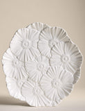 Floral stoneware serving platter 35.5cm, UK version