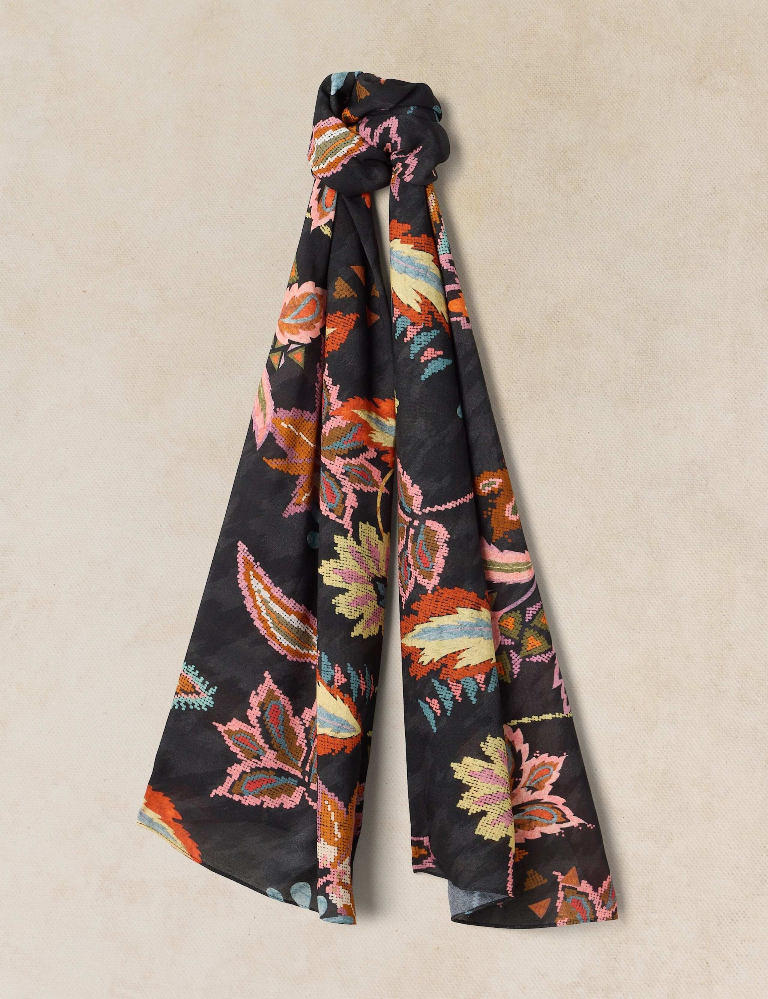 White Stuff Floral Scarf - British product