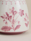 Floral Tapered Stoneware Mug - British product