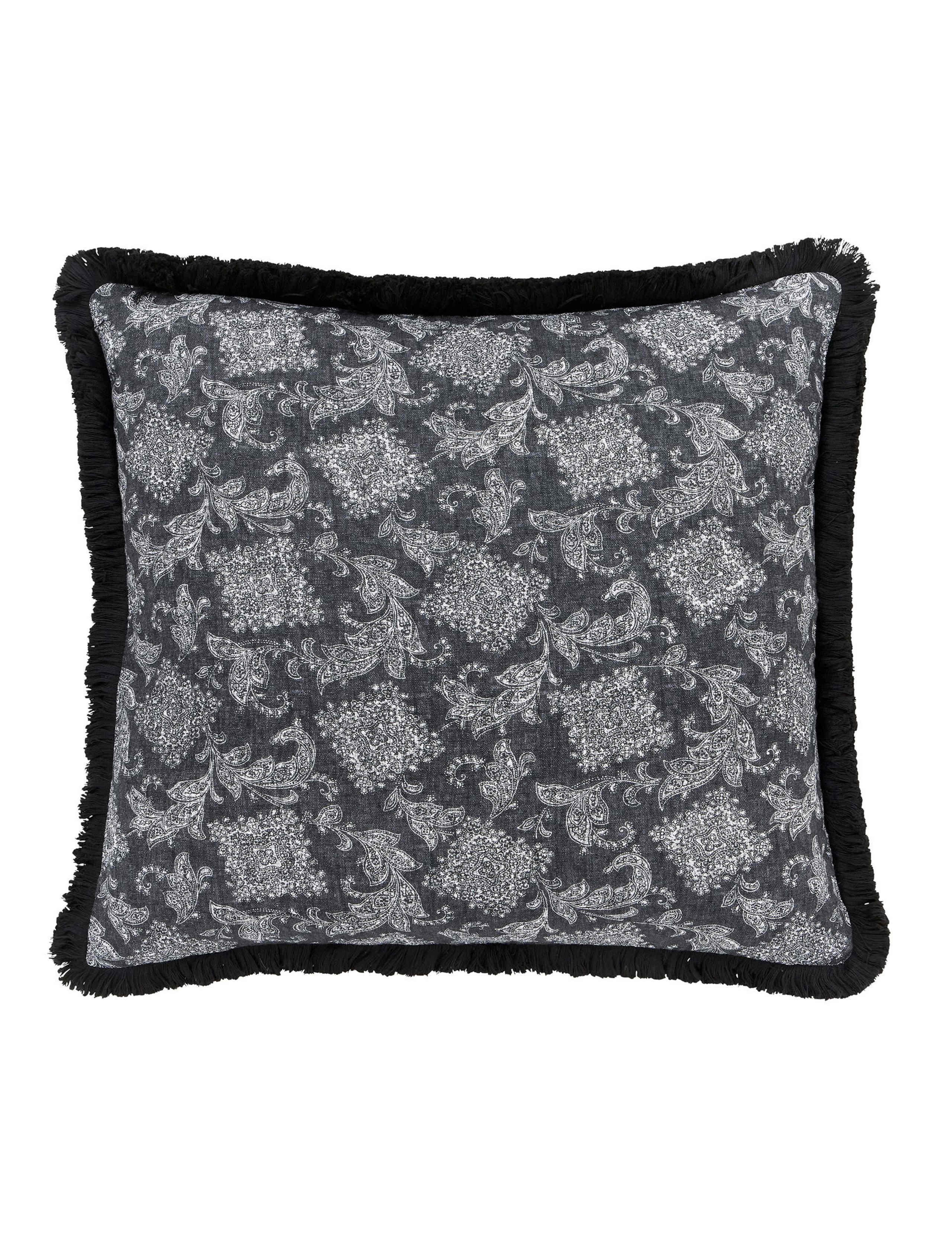 Bedeck of Belfast Florence Filigree eyelash square cushion 50cm, UK version