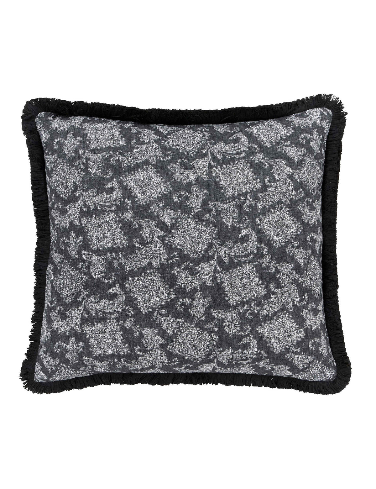 Bedeck of Belfast Florence Filigree eyelash square cushion 50cm, UK version