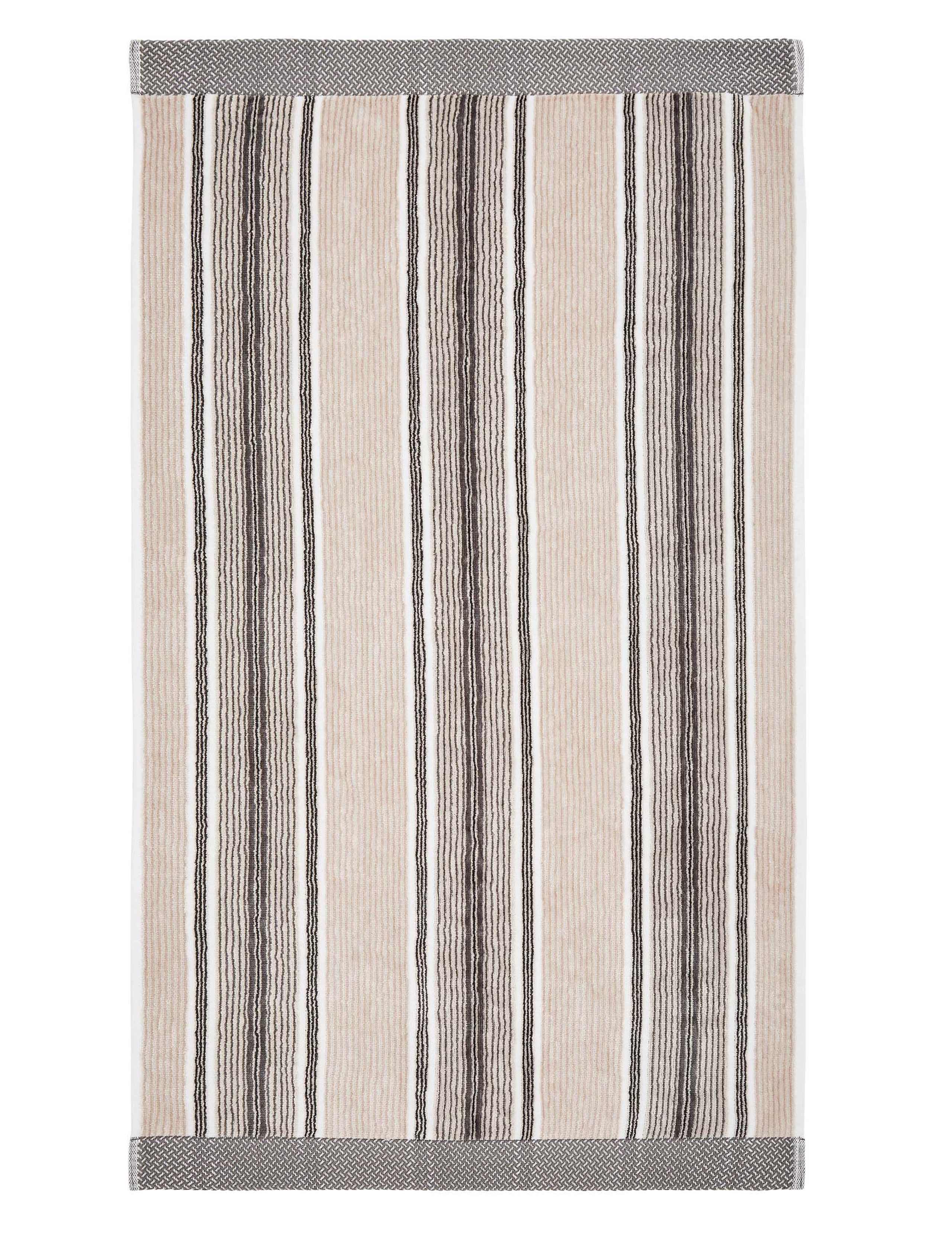 Bedeck of Belfast Florence Striped Towel (British brand)