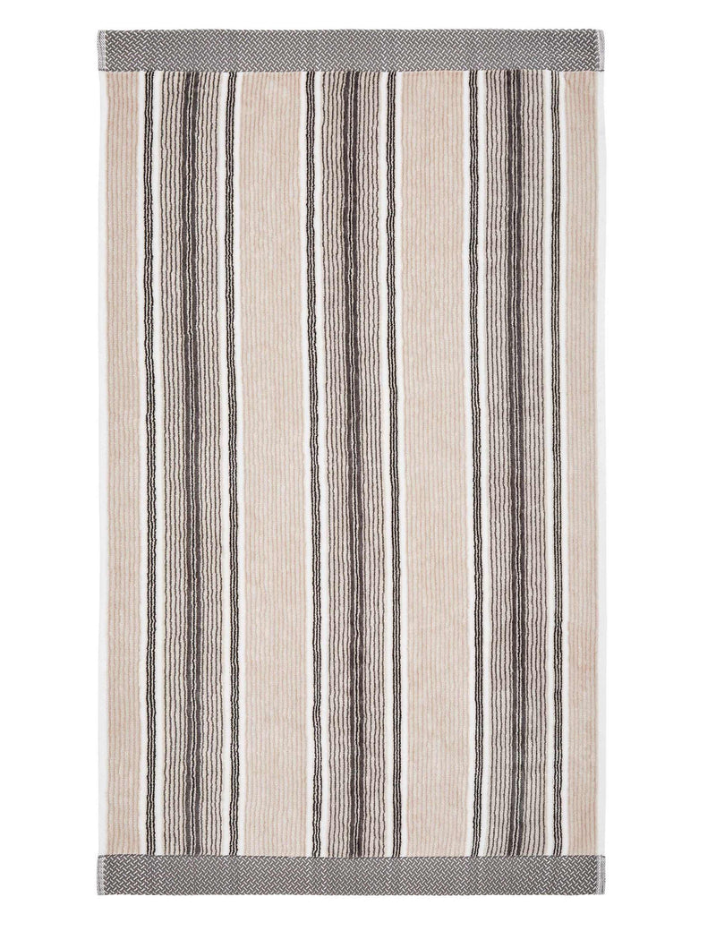 Bedeck of Belfast Florence Striped Towel (British brand)