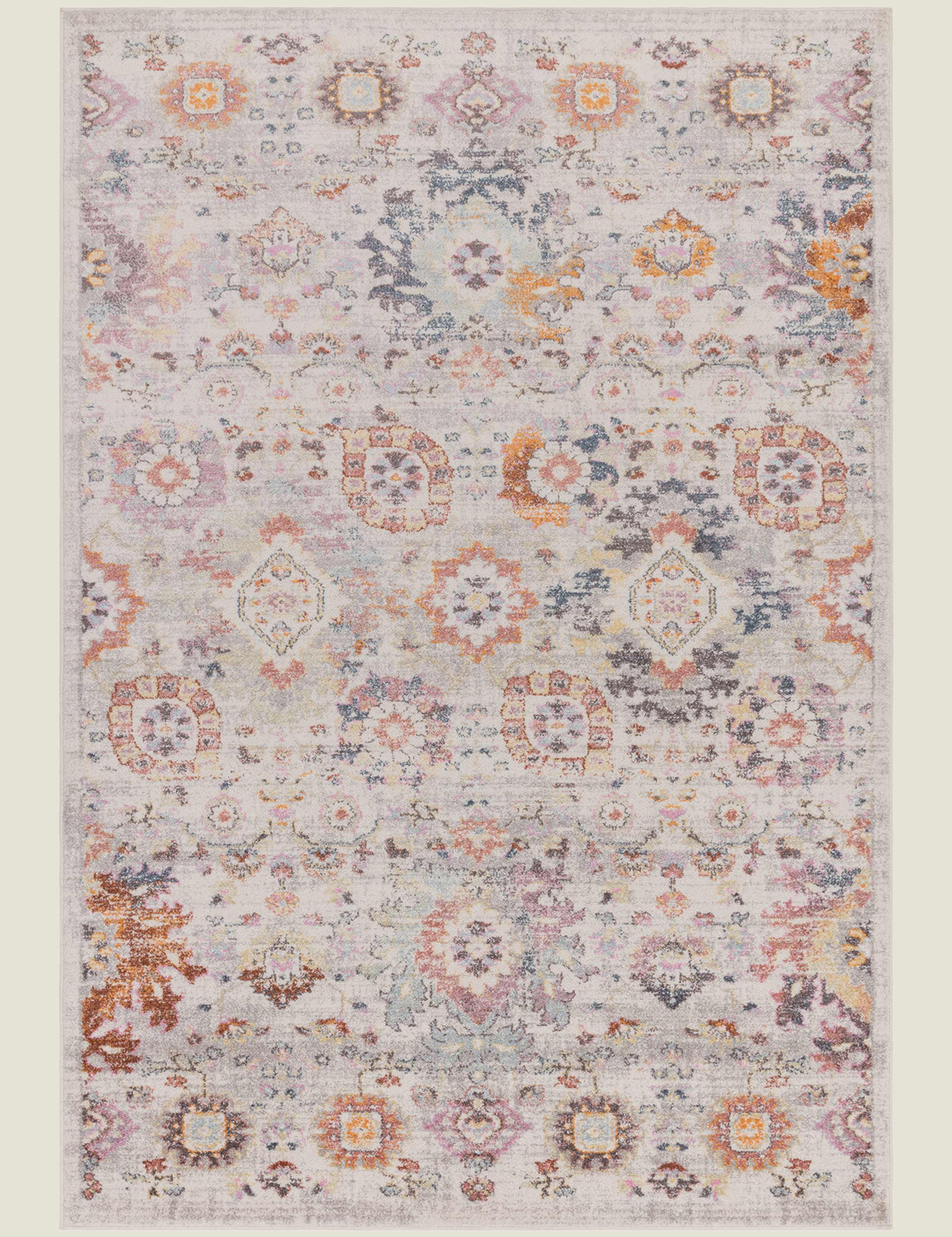 Asiatic Flores rug with Persian-inspired pattern - British product