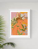 East End Prints Flourish framed wall art - British product