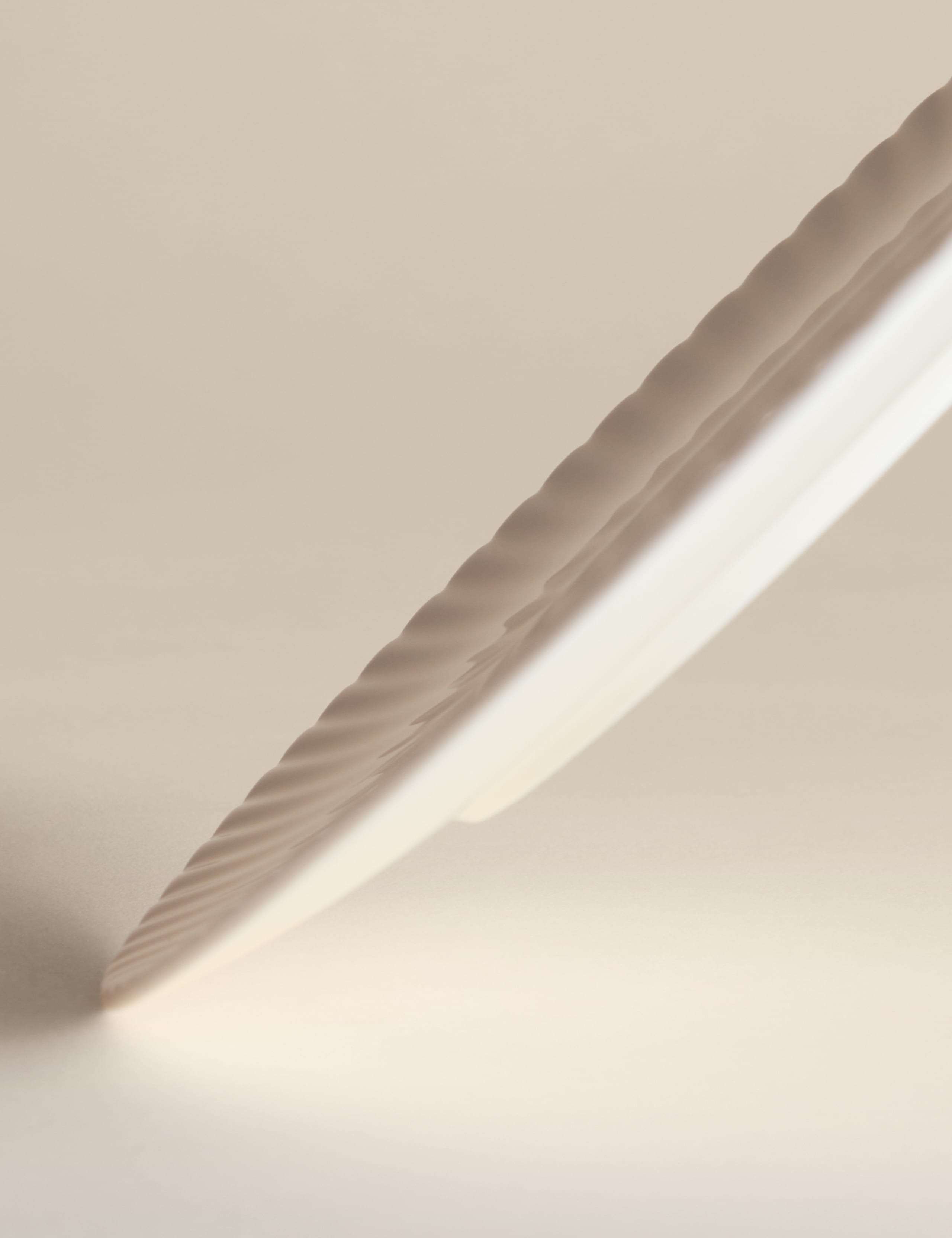 Fluted Hampton side plate 20.5 cm, UK version