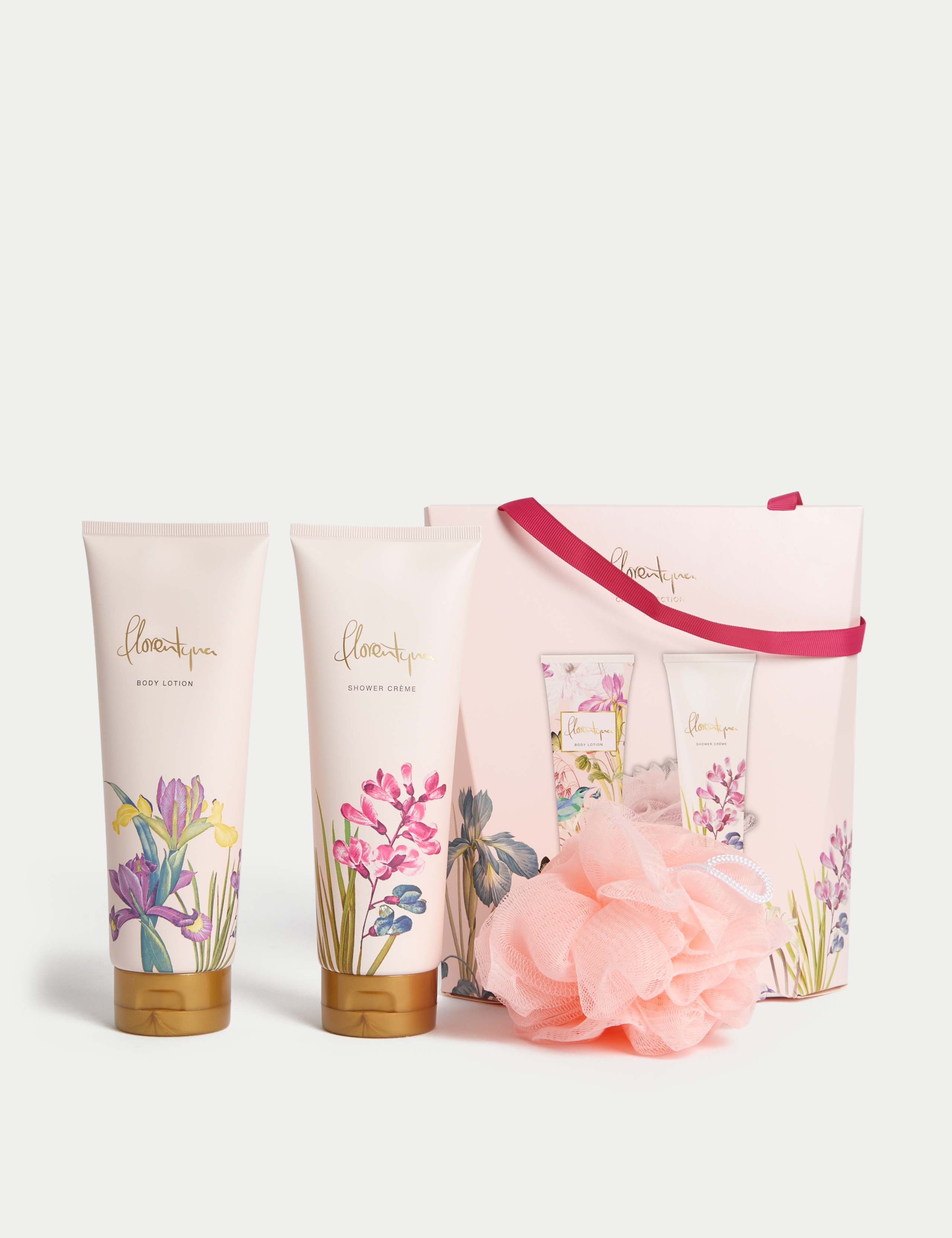 Foam Bath & Body Lotion Gift Set