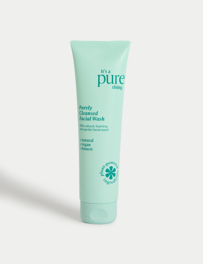 Pure foaming facial wash 150ml - British product