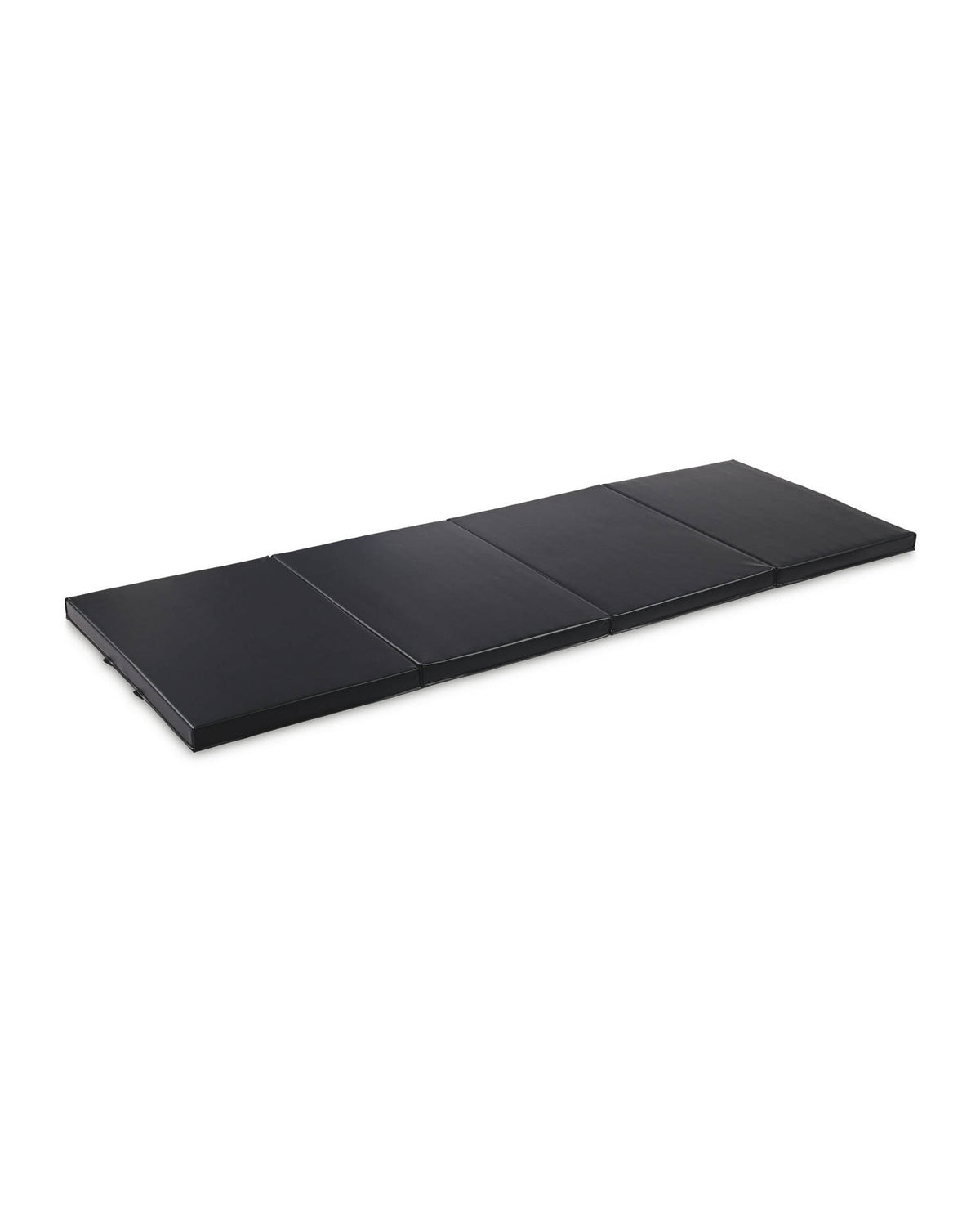 Foldable fitness mat 173x60x4cm with carrying handles (British brand)