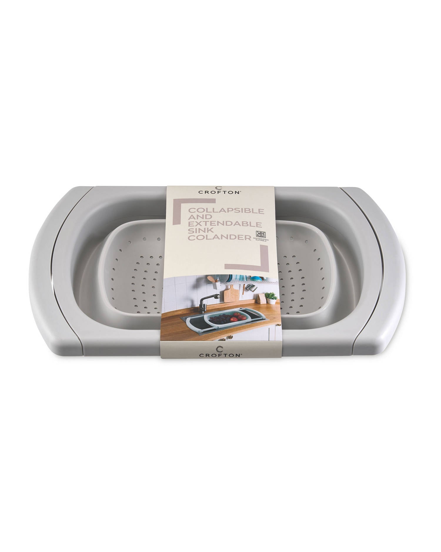 Foldable sieve and bowl set, space saving tool, imported from the UK