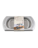 Foldable sieve and bowl set, space saving tool, imported from the UK