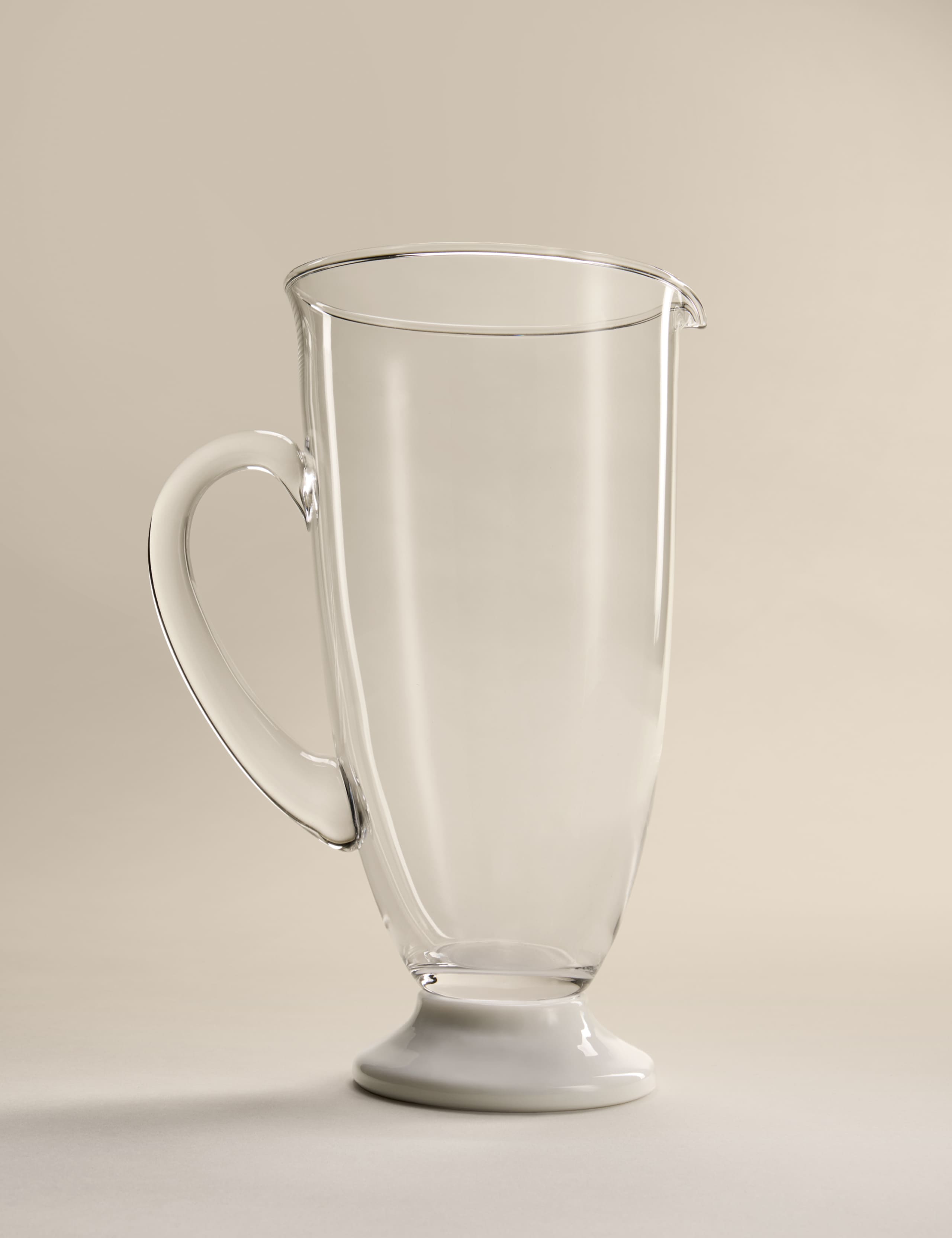 M&S Kelly Hoppen footed glass jug - British product