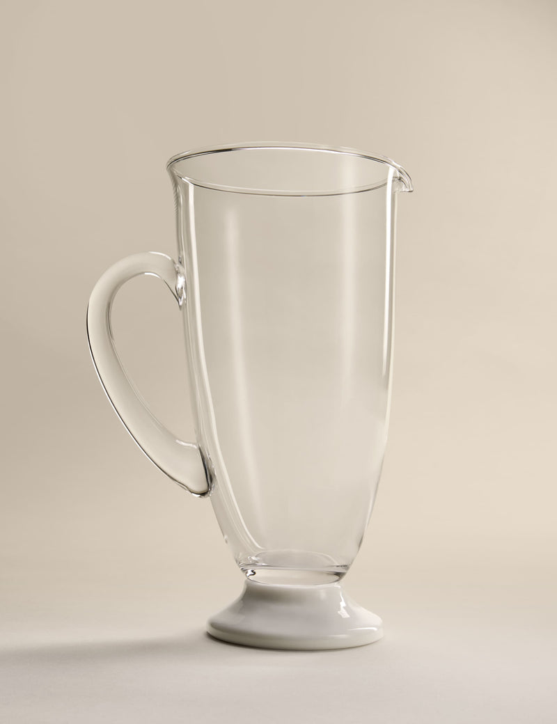 M&S Kelly Hoppen footed glass jug - British product
