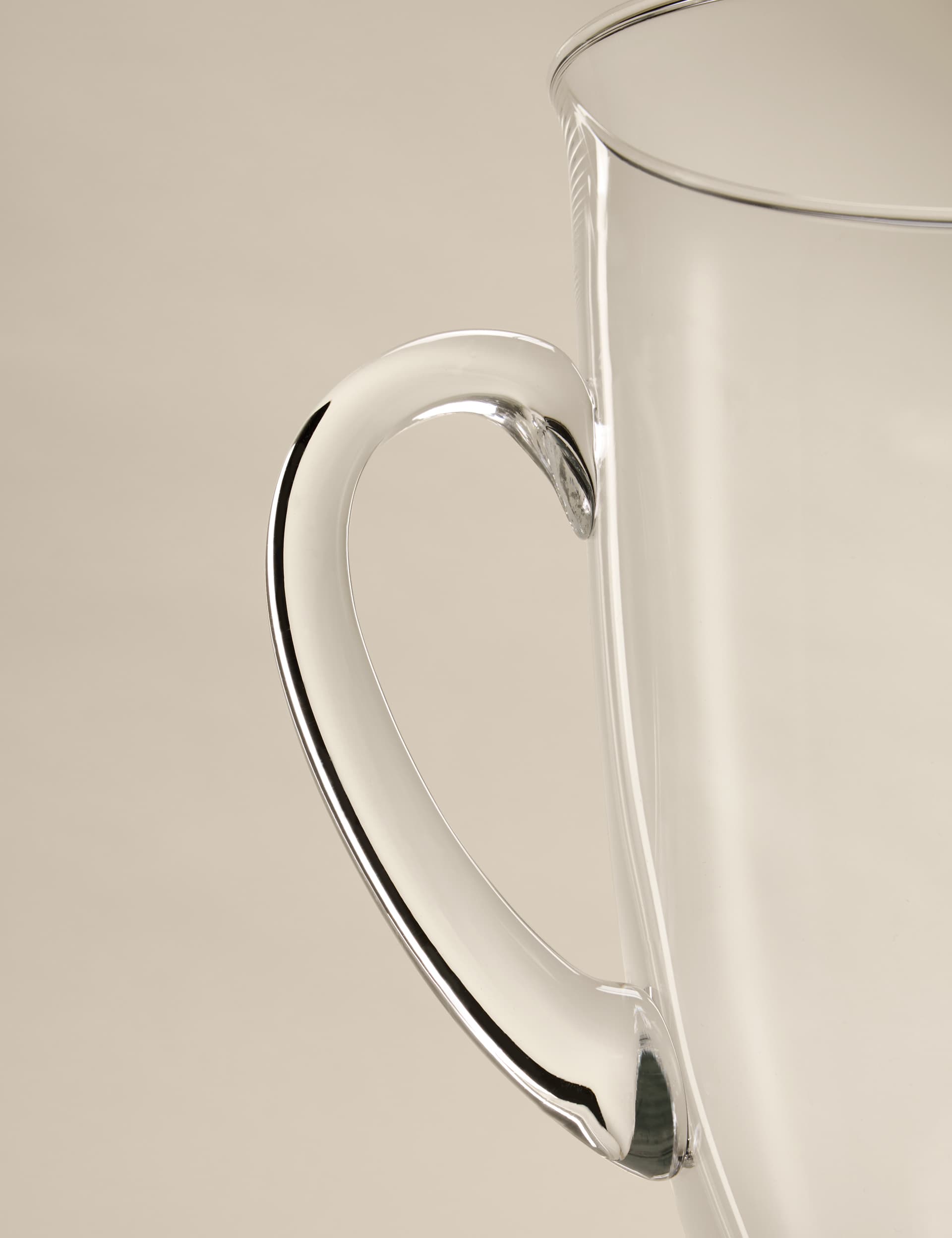 M&S Kelly Hoppen footed glass jug - British product