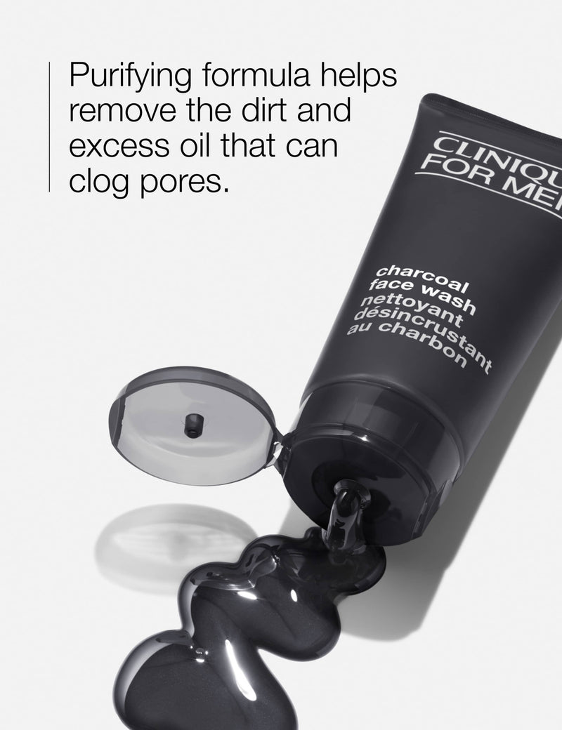 Clinique charcoal face wash for men 200ml - British product