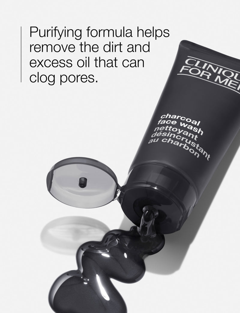 Clinique charcoal face wash for men 200ml - British product