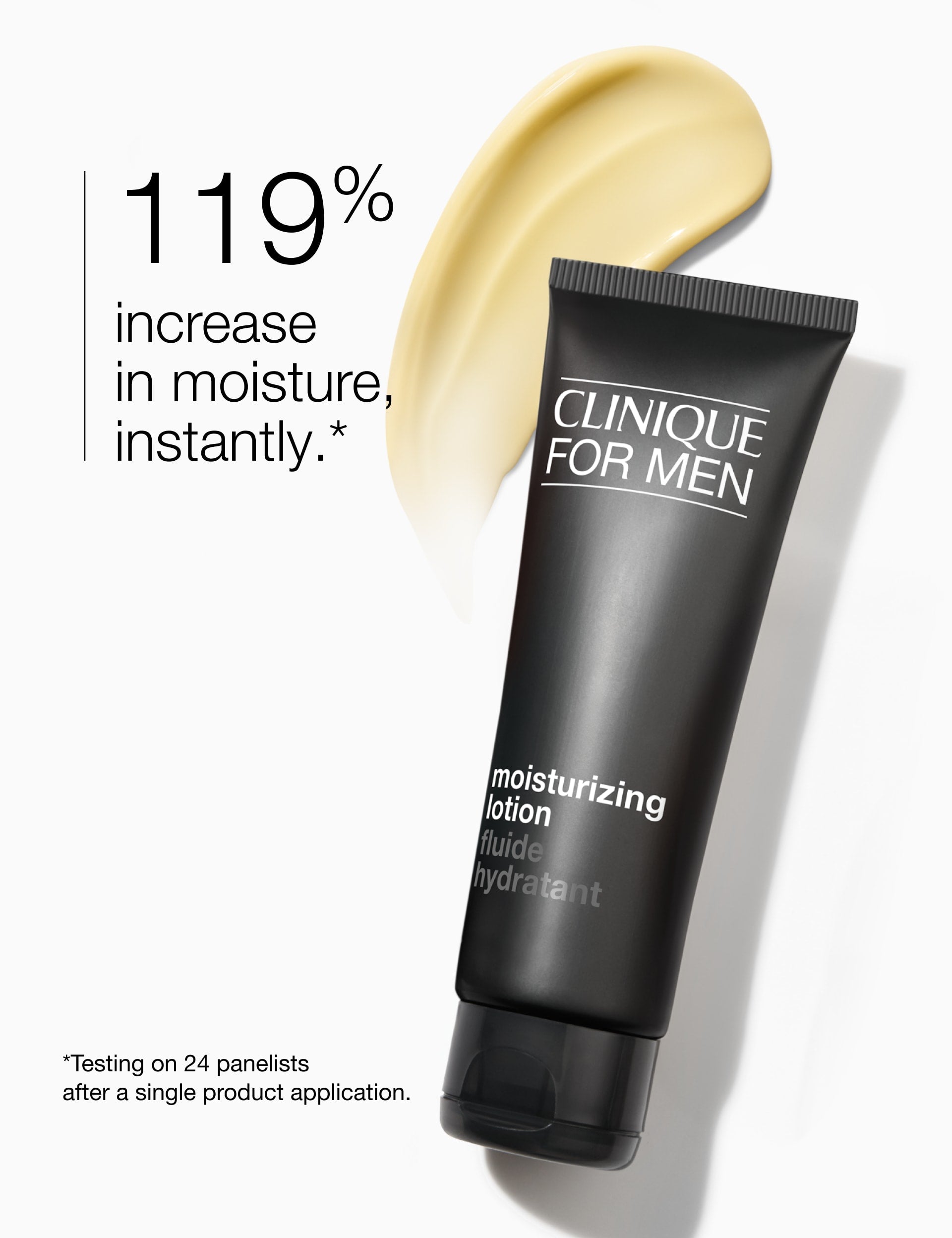 Clinique men's moisturizing lotion with glycerin and urea 100ml - British product
