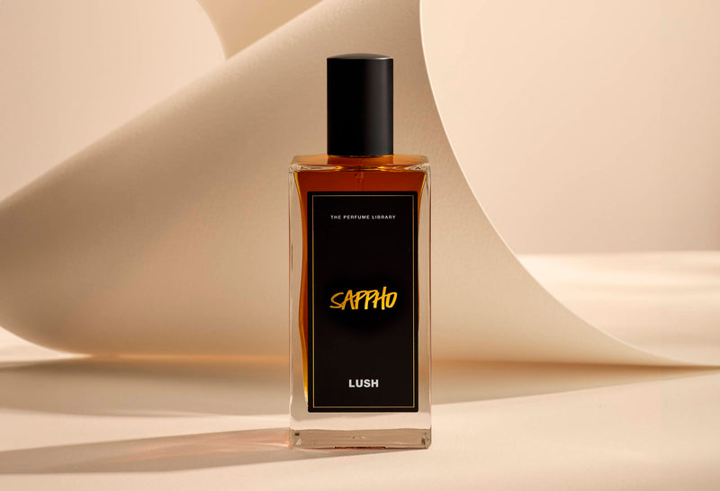 Lush Sappho perfume from the Renaissance collection, UK version