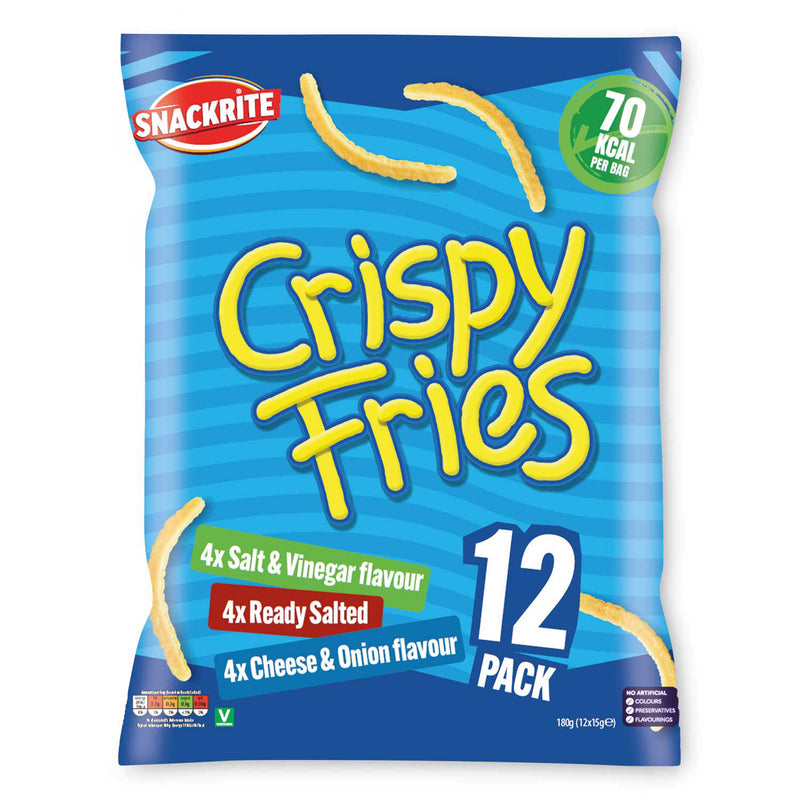 Snackrite Fries 12 Pack - British product