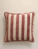 Chenille stripe cushion cover 50x50cm (British brand)