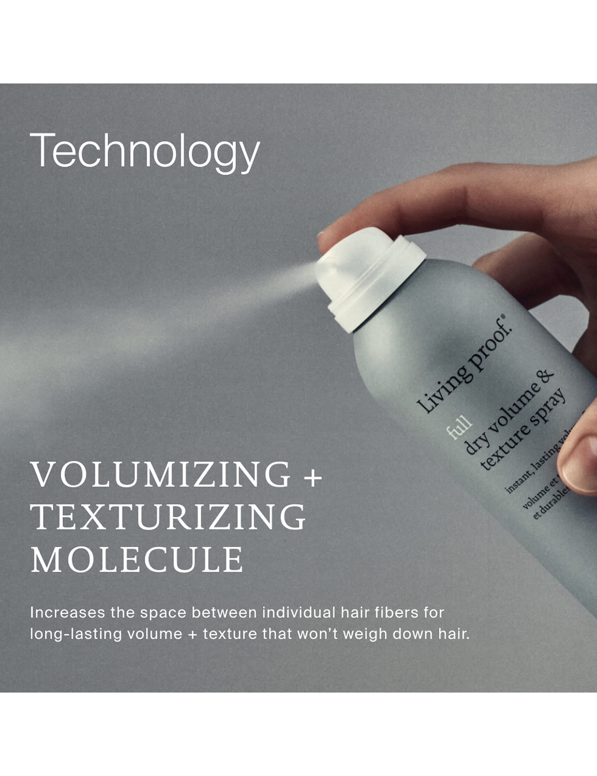 Living proof Full Dry Volume and Texture hair spray 236ml - British product