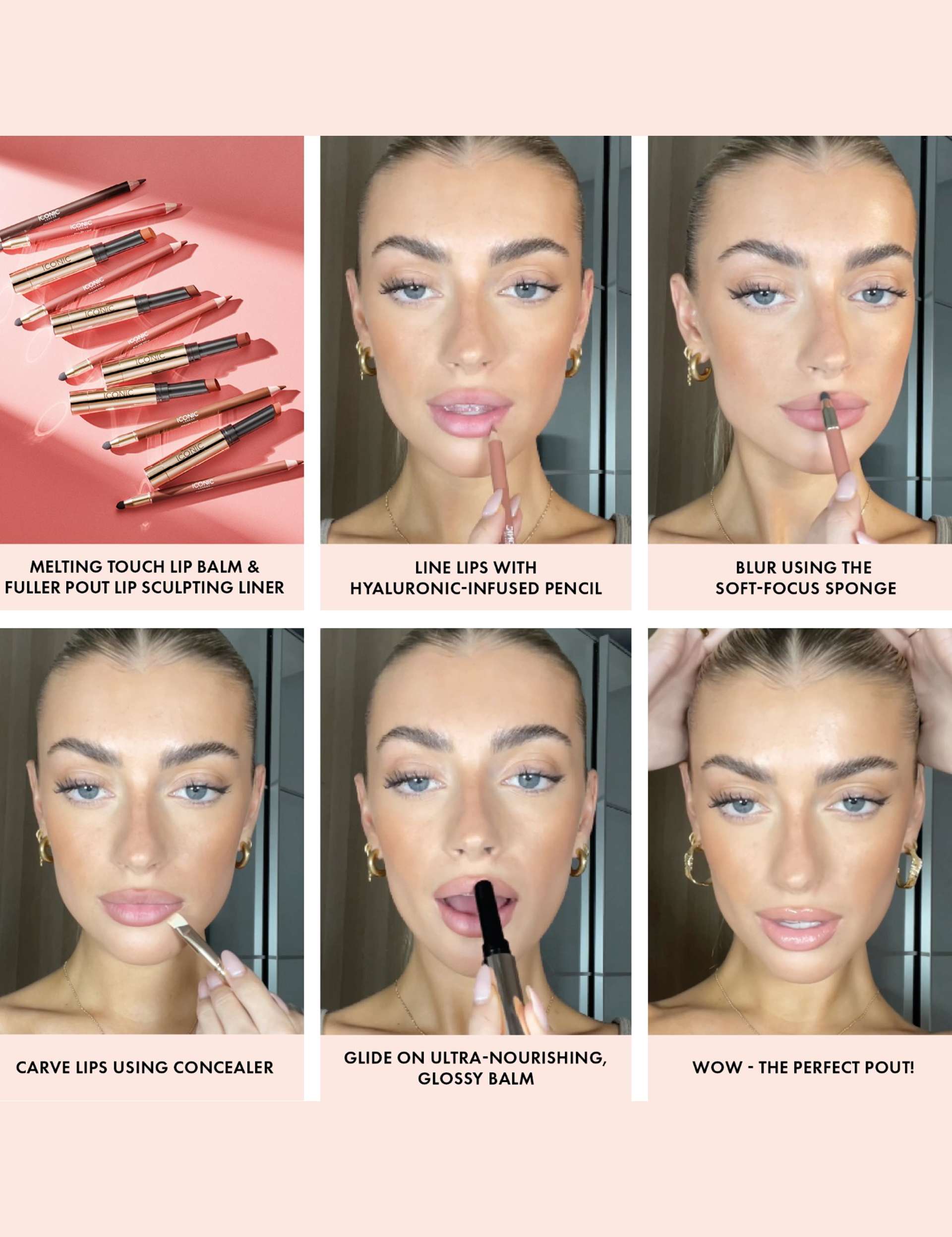 ICONIC London Fuller Pout Lip Liner 1.028g - British product