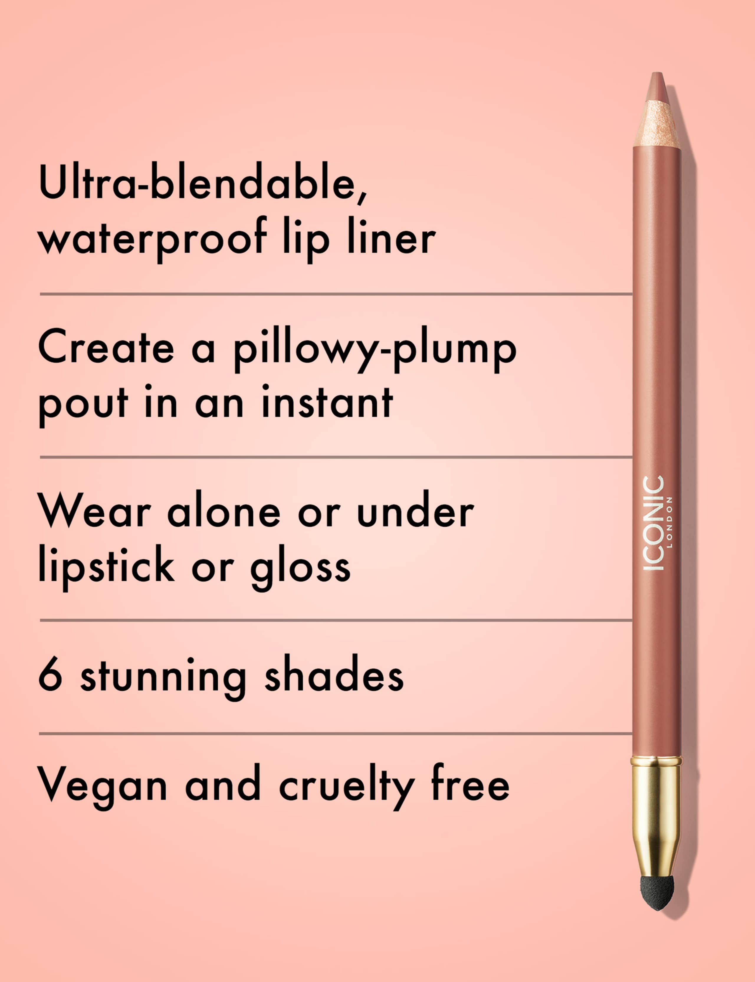 ICONIC London Fuller Pout Lip Liner 1.028 g - British product