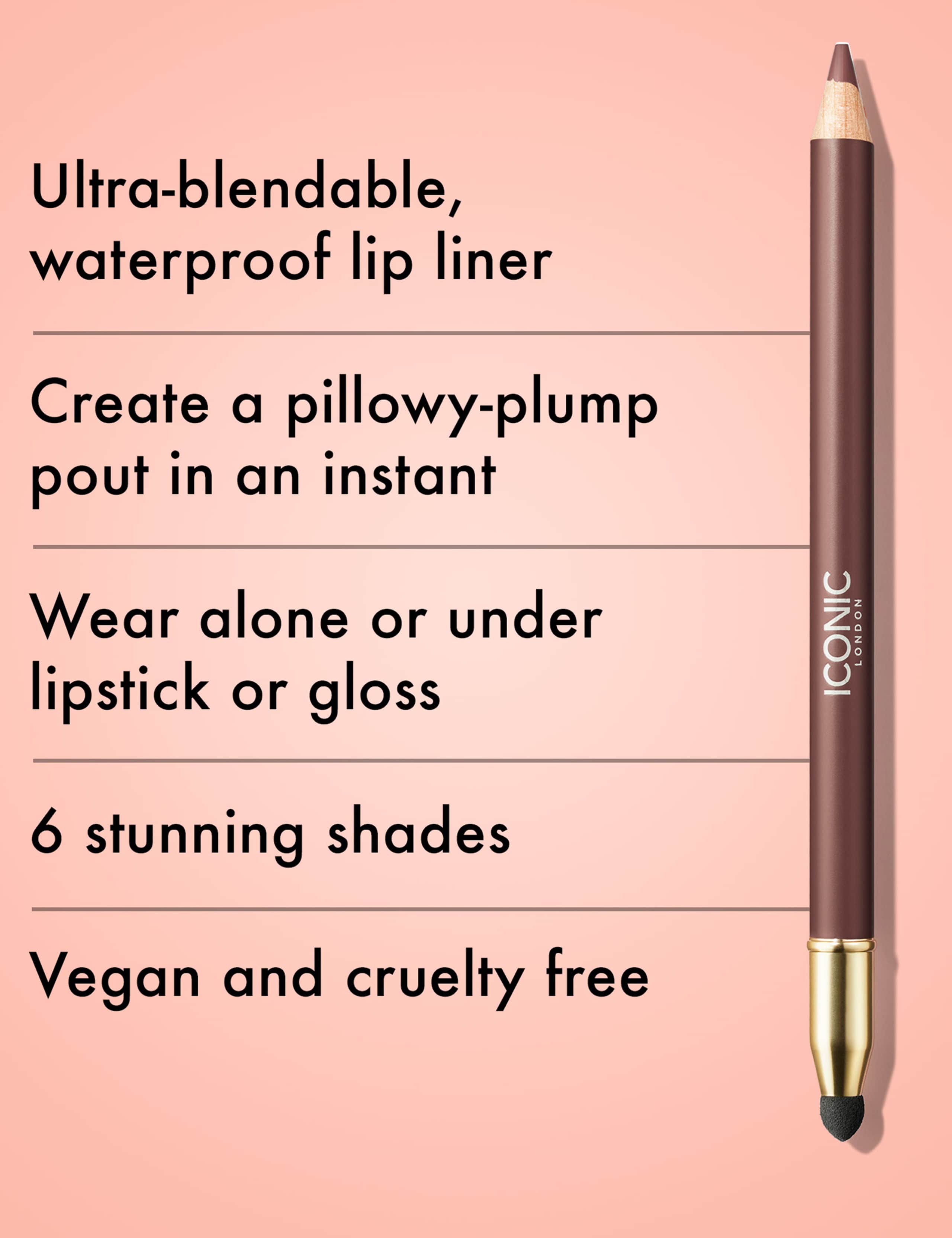 ICONIC London Fuller Pout Lip Liner 1.028g - British product