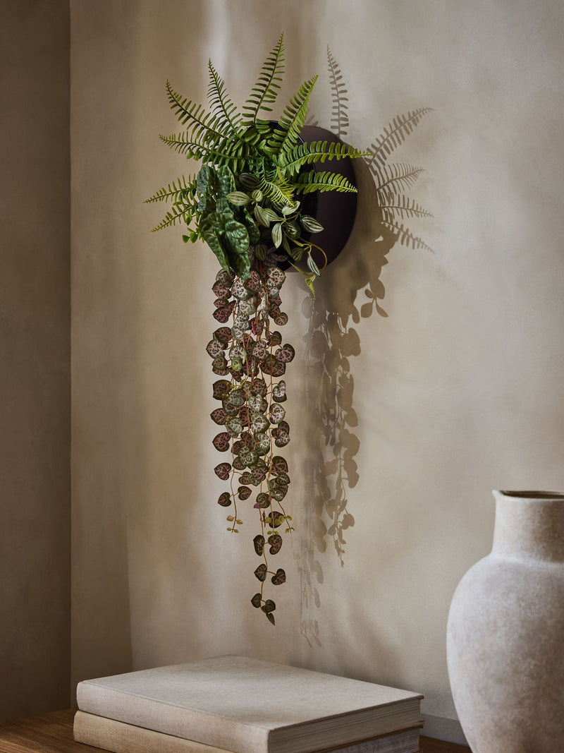 Black Artificial Plants in 3 Tier Bronx Planter