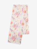 Multi Artist floral wipe-clean cotton table cloth, UK version