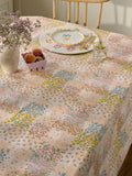 Maisie Floral wipe clean tablecloth, imported from the UK