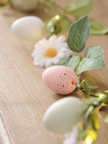 Lights4fun Easter garland with micro lights and pastel eggs 2.3m, imported from the UK